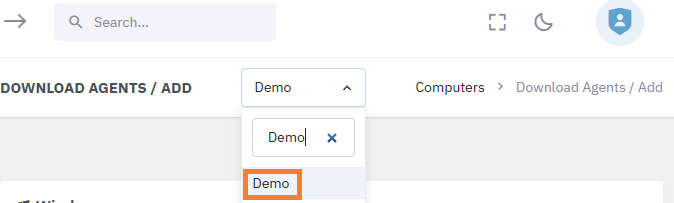 Select demo company
